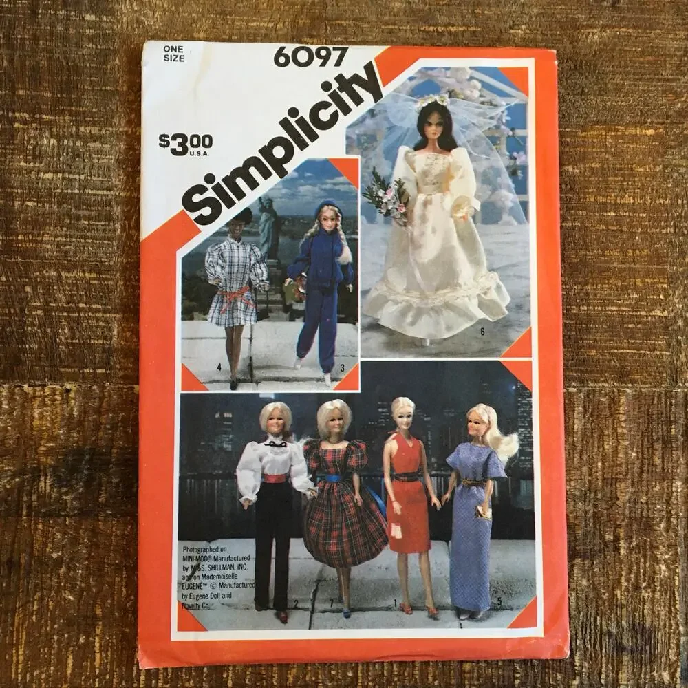Simplicity Sewing Pattern 6097 11.5